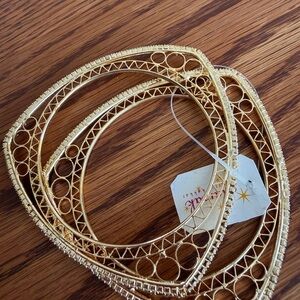 Indian inspired  Gold Intricate Bangles